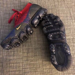 VaporMax Sneakers *Comfortable* Navy & Burgundy